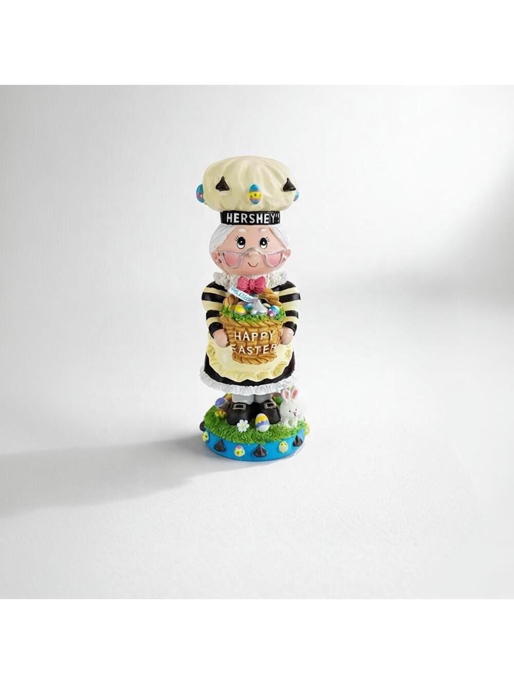 Vintage Hershey's Mrs. Claus Happy Easter Figurine